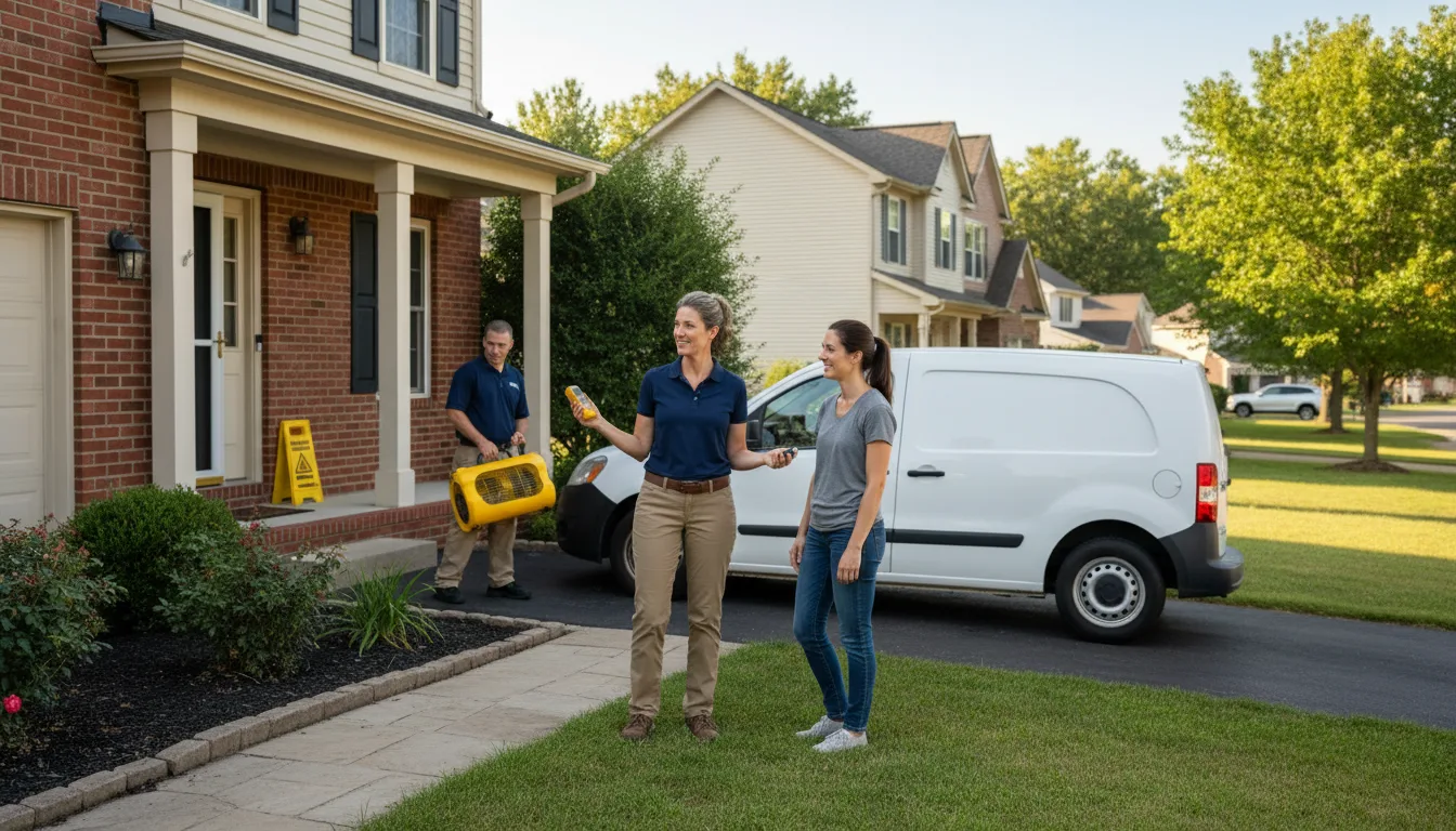 Residential water damage restoration in Florissant, CO